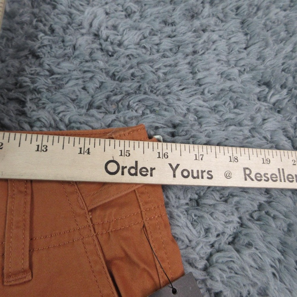 Liverpool Pants Womens 10 Orange Chino Wide Leg Relaxed Pockets 31x27.5* NWT - Picture 3 of 16